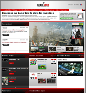 index du site