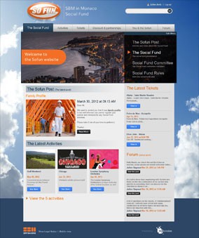 accueil du site